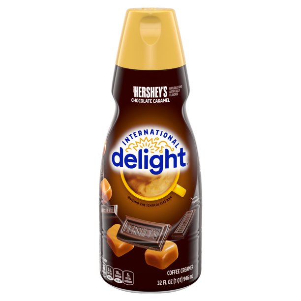 International Delight HERSHEY’S Chocolate Caramel Coffee Creamer, 32 Oz