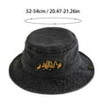 thumbnail image 2 of WOYY UPF 50+ Vintage Boys Sun Hat Wide Brim Breathable Bucket Hat Kids Fisherman Hat, 2 of 5