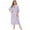 Purple, variant on Final Clearance! Womens Plus Size Nightgowns Sleepwear Short Sleeve Sleep Dress Maxi Night Gowns, Blue, 2XL