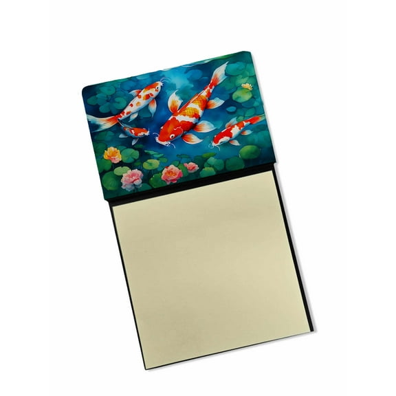 Koi Fish Sticky Note Holder 3.25 in x 5.25 in
