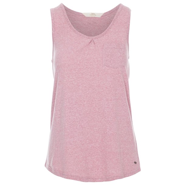 Trespass - camiseta de tirantes modelo Fidget para chica/mujer (Lila Jaspeado)