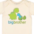 thumbnail image 4 of Inktastic Happy Dinosaur New Big Brother Boys Baby Bodysuit, 4 of 5