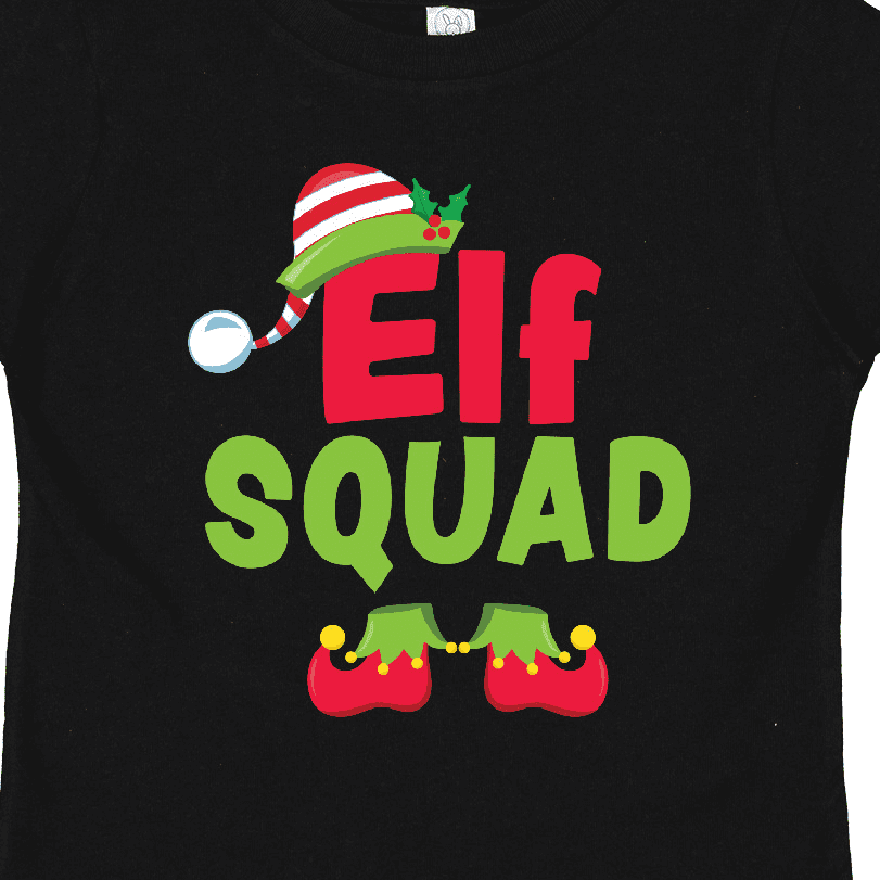 Inktastic Christmas Elf Squad Boys or Girls Toddler T-Shirt