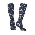 thumbnail image 4 of Balery Daisies Flowers Printed Novelty Socks Men's Women's Crew Socks Sports Socks Knee High Socks Cotton Socks Quirky and Cool Socks, 4 of 9