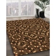 thumbnail image 2 of Ahgly Company Indoor Rectangle Patterned Blood Night Red Area Rugs, 7' x 9', 2 of 6