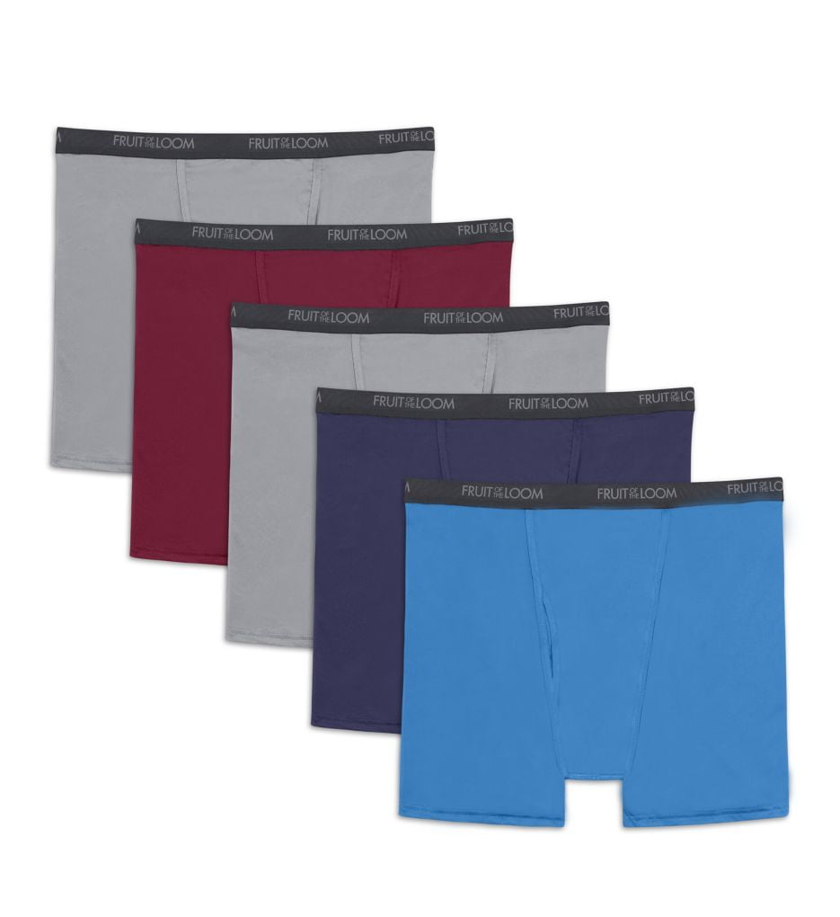 Fruit of the Loom Boxer da uomo micro elasticizzati standard progettati