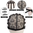 thumbnail image 2 of Extra Large Wig Caps for Making Wigs Black Swiss Lace Wig Cap with Adjustable Strap for Weave Wig Women Hairnets easy cap Stretch Adjustable Open Wig Cap with PVC Paper for DIY Wig(1Pcs-XL) \u2026, 2 of 5