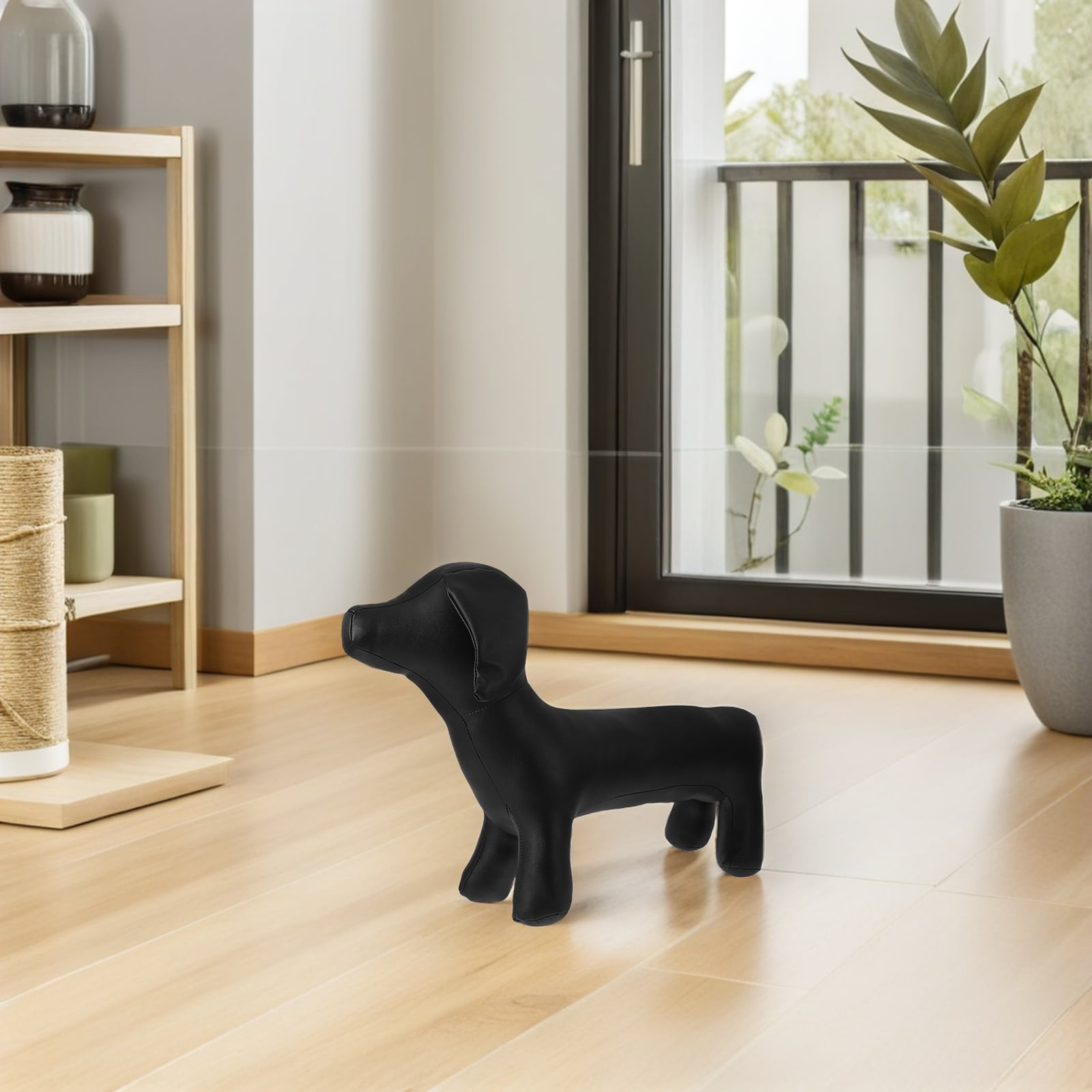 BESTYASH Realistic Pose Dog Mannequin Stand for Pet Clothing Display with Stable Base