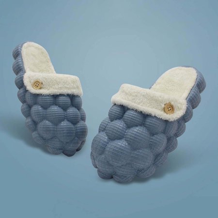 

Lychee Bubble Slippers Slip-on Plush Home Slippers Comfortable Memory Foam Slippers Lychee Cloud Slide Slippers Thick Bottom Slippers