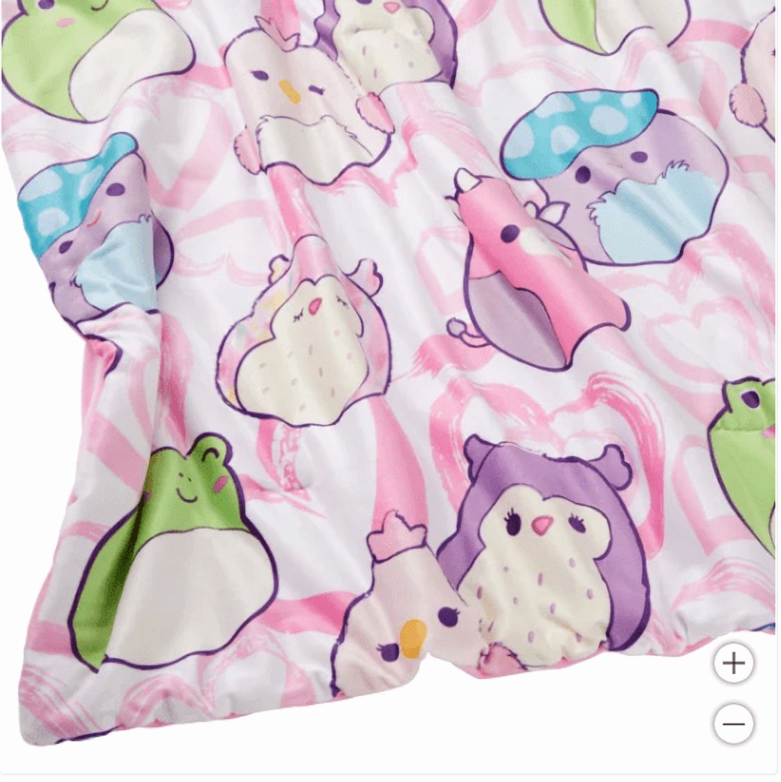 Squishmallows Snuggle Throw Blanket, Feelin Squishy