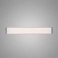 thumbnail image 5 of WAC Lighting Metro 27" 1-Light Aluminum Bathroom Vanity and Wall Light in Nickel, 5 of 6