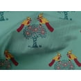 thumbnail image 4 of oneOone Cotton Poplin Fabric Bird & Tree Block Print Fabric By Yard 56 Inch Wide, 4 of 4