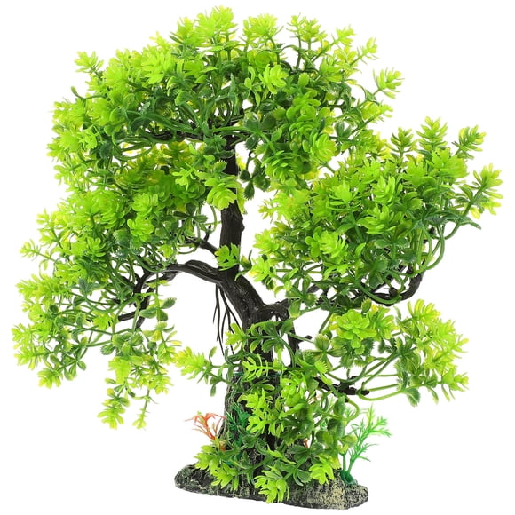 UPGRATOR Árbol De Acuario Decorativo Resistente Y Para De Y Salada