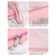 thumbnail image 4 of Neceser de PVC para cosméticos neceser de doble capa resistente al agua organizador de maquillaje regalo (rosa) Likrtyny Cuidado Belleza, 4 of 5