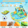 thumbnail image 4 of Veeboto Inflatable Water Slide for 3-12 Years, Bounce House with Climbing Wall, Ball Pool, Water Guns, Basketball Hoop, Hoop Game, Indoor/Outdoor Kids Bouncy Castle with Blower, 4 of 8