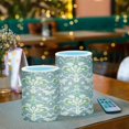 thumbnail image 3 of Yayeee Flameless Candles with Remote Flickering Battery Operated Multi Color Changing, Beige Floral, 3 of 7