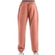 thumbnail image 4 of Pantalones largos para hombre, con cintura elástica, color liso, con cordón y bolsillos, de poliéster., 4 of 4