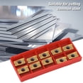 thumbnail image 4 of Hoja de carburo CNC, 10 piezas APKT1604PDER-DP BP010 Insertos CNC CNC Insertos de carburo CNC elaborados por expertos, 4 of 6