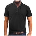 thumbnail image 1 of YDLCAFD Men's Short Sleeve Shirt Cargo Pullover Outdoor T Shirt Shirts, 1 of 9