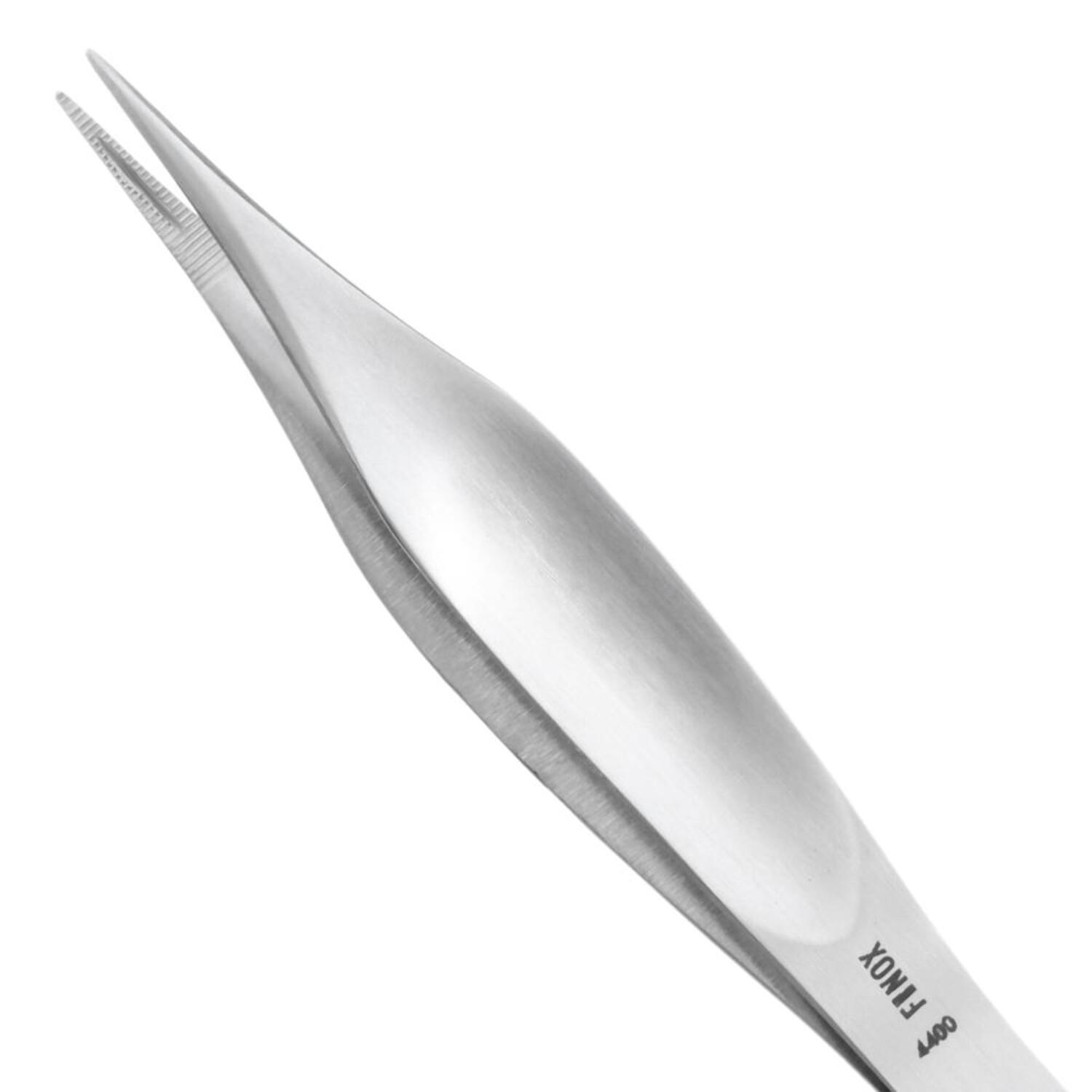 GERMANIKURE Pointed Splinter Tweezers in Leather Case, Ethically Made in Solingen Germany