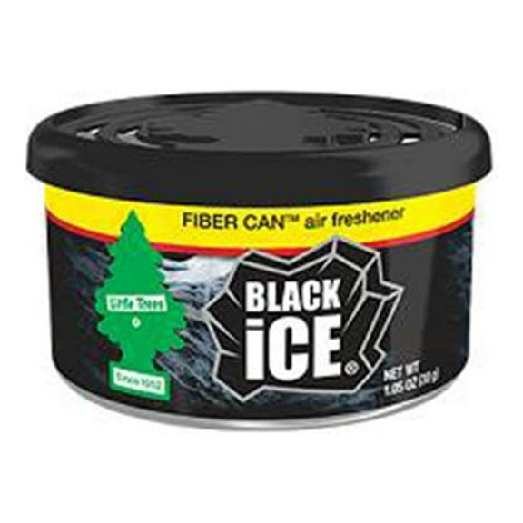 Little Trees, Little Trees Fiber Can Air Freshener Black Ice 1.05 oz , Count 1 - / Grab Varieties & Flavors