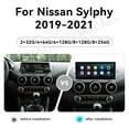 thumbnail image 2 of 12.3 inch Carplay Screen/Radio/Multimedia Player for Nissan Sylphy 2019 2020 2021 Models Universal Car Navigation/GPS Upgrade Headunit Android Display 1080P Touch Screen Replace System Accessories, 2 of 15