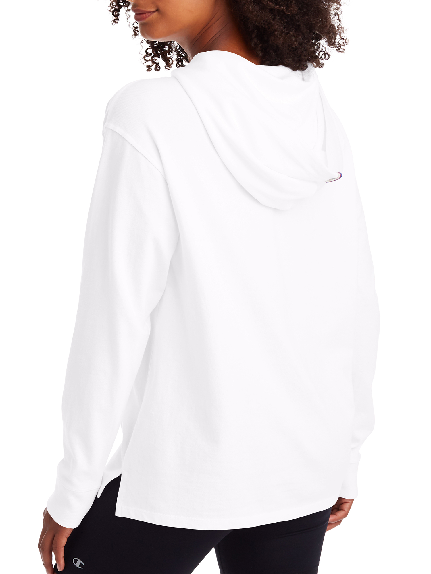 Champion Women's Middleweight Jersey Pullover Hoodie - image 4 of 5