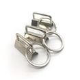 thumbnail image 3 of OULII 50Pcs Luggage Key Fob Silver Keychain with Rings for Diy Makers Suitcase and Bag, 3 of 8
