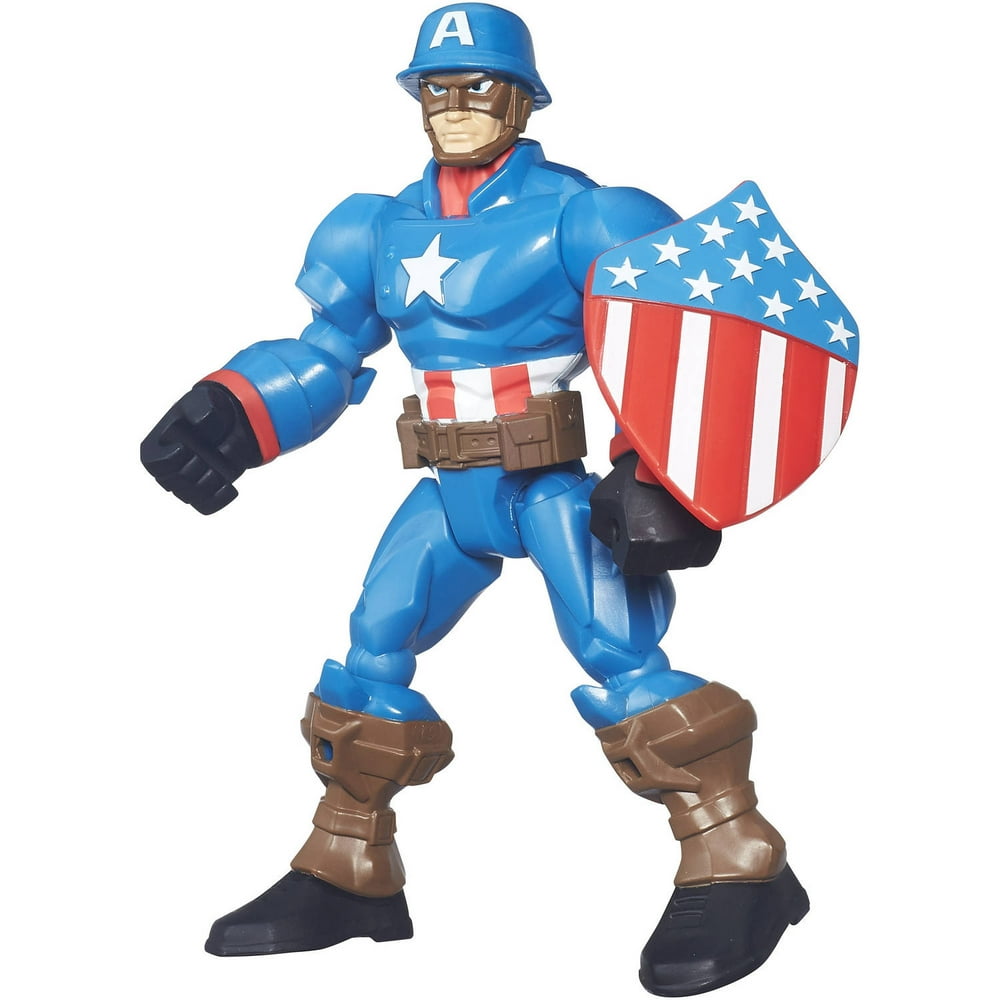 CLASSIC CAPTAIN AMERICA MARVEL SUPER HERO MASHERS ACTION FIGURE