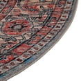 thumbnail image 5 of Unique Loom Maahru Collection Area Rug - Waning Moon (5' 3" x 8' Oval Blue/Beige), 5 of 12