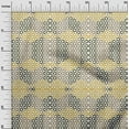 thumbnail image 3 of oneOone Cotton Jersey Yellow Fabric Geometrical Craft Projects Decor Fabric Printed By The Yard 58 Inch Wide, 3 of 4