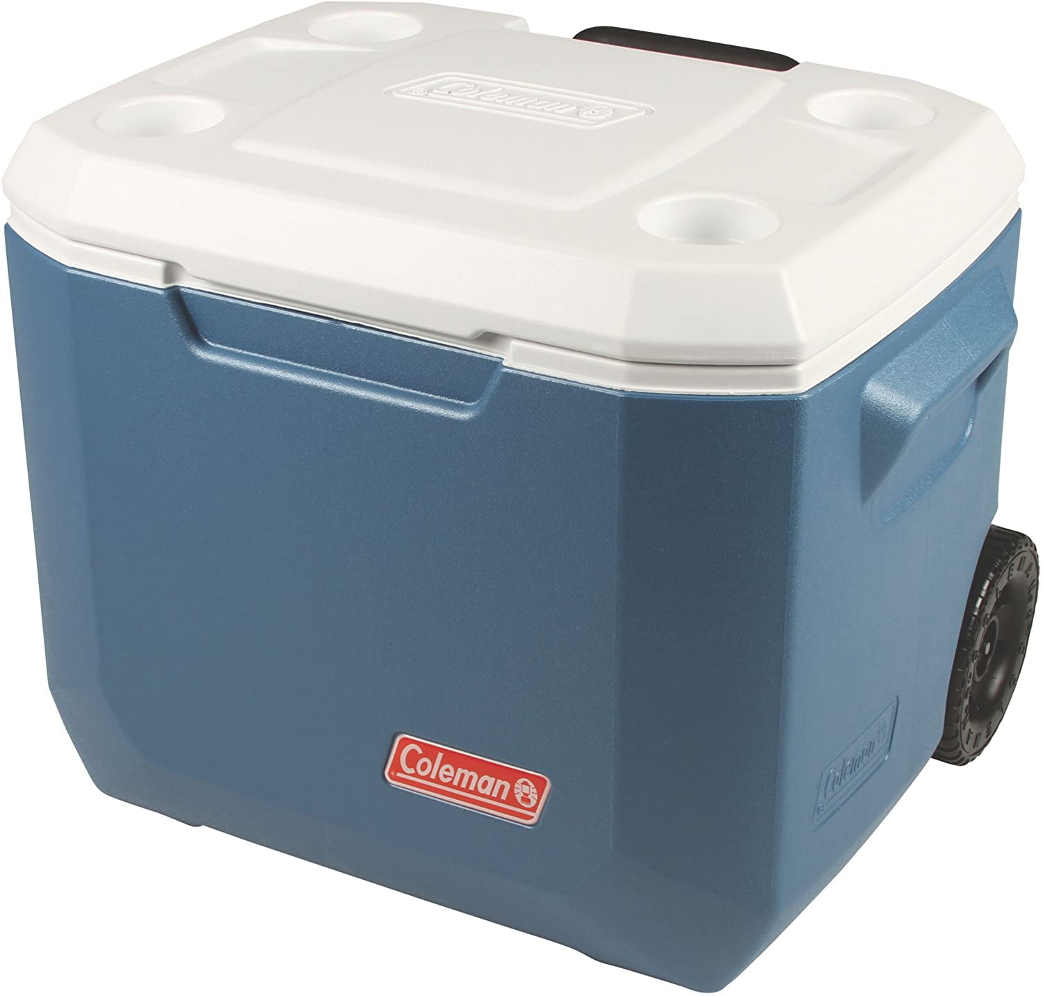 Xtreme Wheeled Cooler Coleman Portable Cooler with Wheels 50-Quart 
