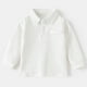 thumbnail image 2 of REDARER Boys Uniform Long Sleeve Polo, 2-Pack - for Little Boys & Big Boys,Size 4-5 Years, 2 of 4