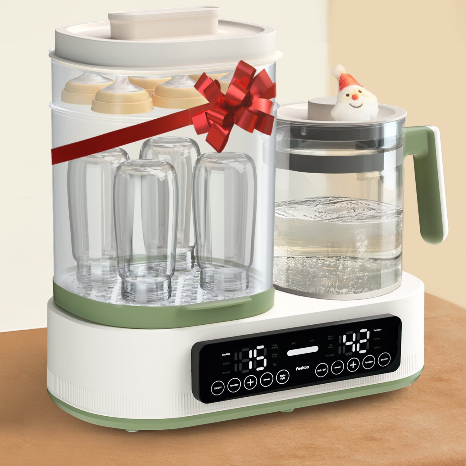 Bottle Sterilizer and Dryer, Multifunctional Bottle Warmer with 13L