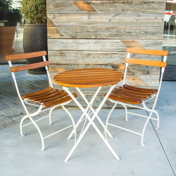 Innova Uptown 3 Piece Folding Outdoor Bistro Set