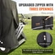 thumbnail image 4 of VEVOR Funda para carrito de golf de 4 pasajeros, cubierta completa de poliester 600D, universal para la mayoría de las cubiertas de coches de club, impermeable, resistente al sol y al polvo, negro, 4 of 9