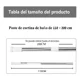 thumbnail image 2 of Tubo Ajustable Baño Blanco 110-200cm Mediano, 2 of 8