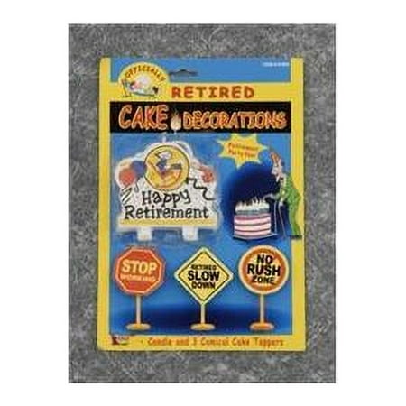 Forum Novelties 209591 Retired Cake Decorations
