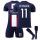 thumbnail image 1 of 2022-2023 Nueva temporada de camisetas de fútbol de París en Jersey Home Conjunto de camisetas para niños, jóvenes y adultos # ldfs014navy-DIMARY No.11-L BmatwkZeng Bmatwk Jersey, 1 of 2