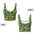 thumbnail image 5 of Kdxio Crayfish Army Print Workout Crop Tank Top for Women Racerback Yoga Tank Tops Athletic Sports Shirts Exercise Undershirts, 5 of 9