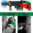 thumbnail image 4 of Rotomartillo Cincelador Martillo Demoledor 1600w Verde/NEGRO, 4 of 5