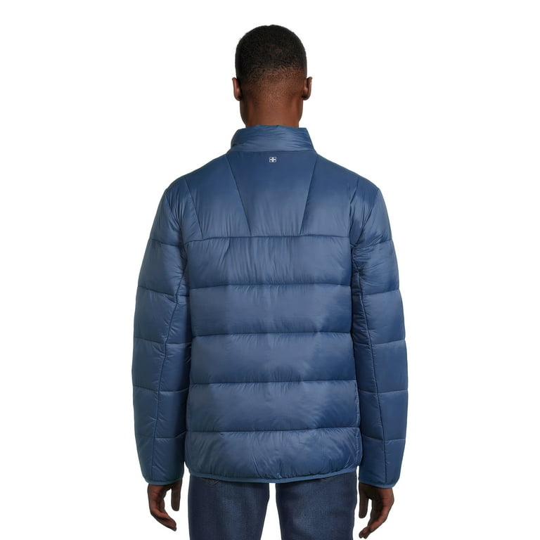 Swiss Tech Men's and Big Men's Packable Puffer Jacket, Sizes S-3XL