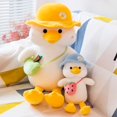 thumbnail image 2 of 2023 Cute/Soft/Cartoon/Duck Plush Toy/Duck Doll with Carrying Bag/Children's Birthday Gift/Christmas Giftpink60cm Deng Xun unisex, 2 of 2