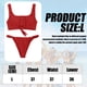 thumbnail image 5 of Traje de baño bikini de mujer de dos piezas, traje de baño bikini de tirantes traje de baño de dos piezas, 5 of 5