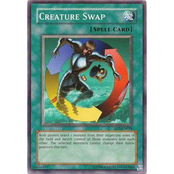 YuGiOh Structure Deck: Dragon's Roar Common Creature Swap SD1-EN018