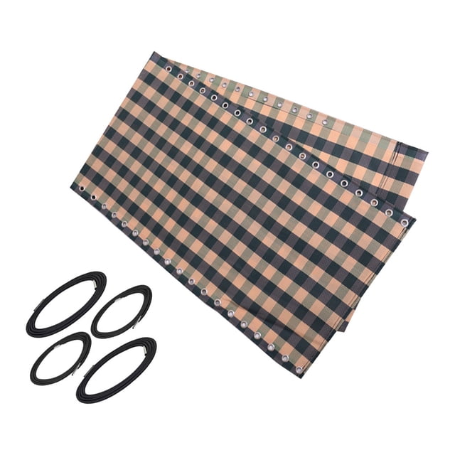 Bewildely Tela de repuesto para silla de cabestrillo con cuerdas, funda protectora ligera, Protector Universal para exteriores, Patio, Camping Juegos de muebles de jardín Verde Bewildely HA065374-02