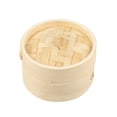 thumbnail image 2 of Mini Bamboo Dim Sum Dumpling Steamer Basket for Dessert Party Favors Wedding Birthday Home Decorations Supplies, 2 of 7
