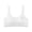 White, variant on Girls Training Bras for Ages 8-12, Cotton Tween Bras with Removable Pads, Soft First Bras for Growing Girls,Girls Bras Size 14-16 Padded