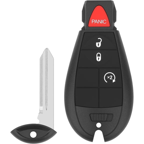 Key Fob Replacement for 2013-2021 Ram 1500/13-18 Ram 2500 3500 4500 5500 Car Keyless Entry Remote Control,GQ4-53T,4 Buttons