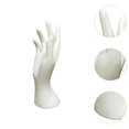 thumbnail image 6 of yuksok Adults Mannequin Hand Model Lightweight Dressing Table Jewelry Display Stand White, 6 of 9